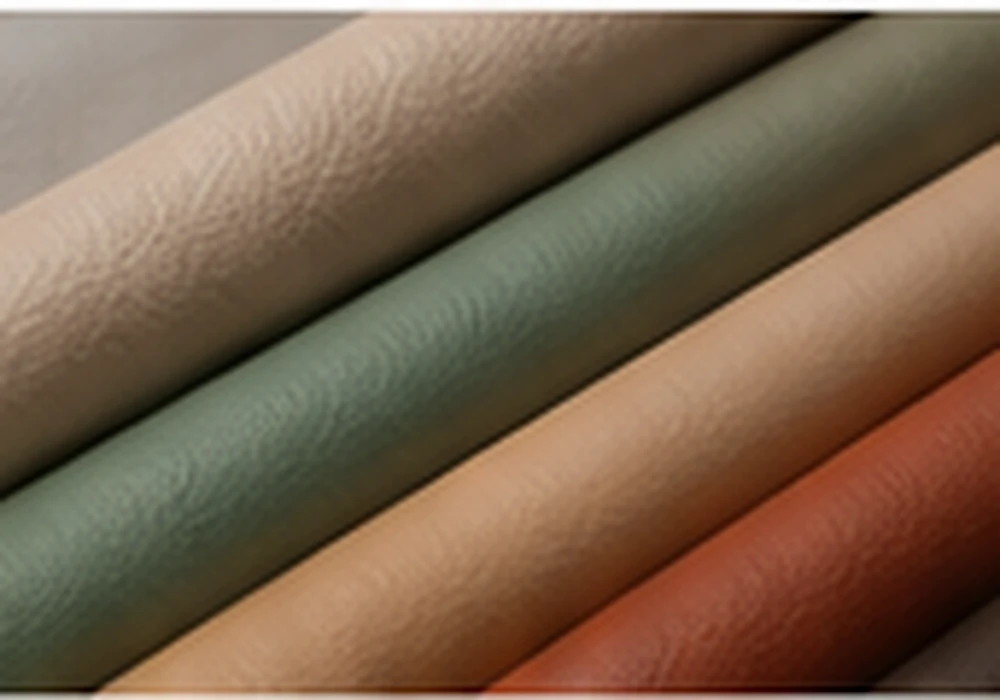 Silicone leather color and texture selection