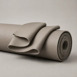 Neutral studio view of silicone leather demo material 02